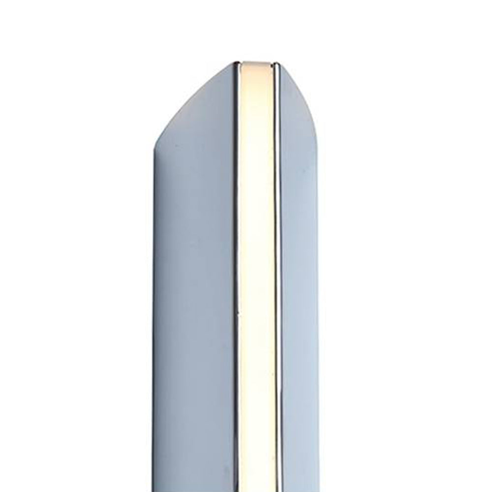 Modern Triangular Prism Metal Outdoor Wall Lamp for Courtyard or Balcony