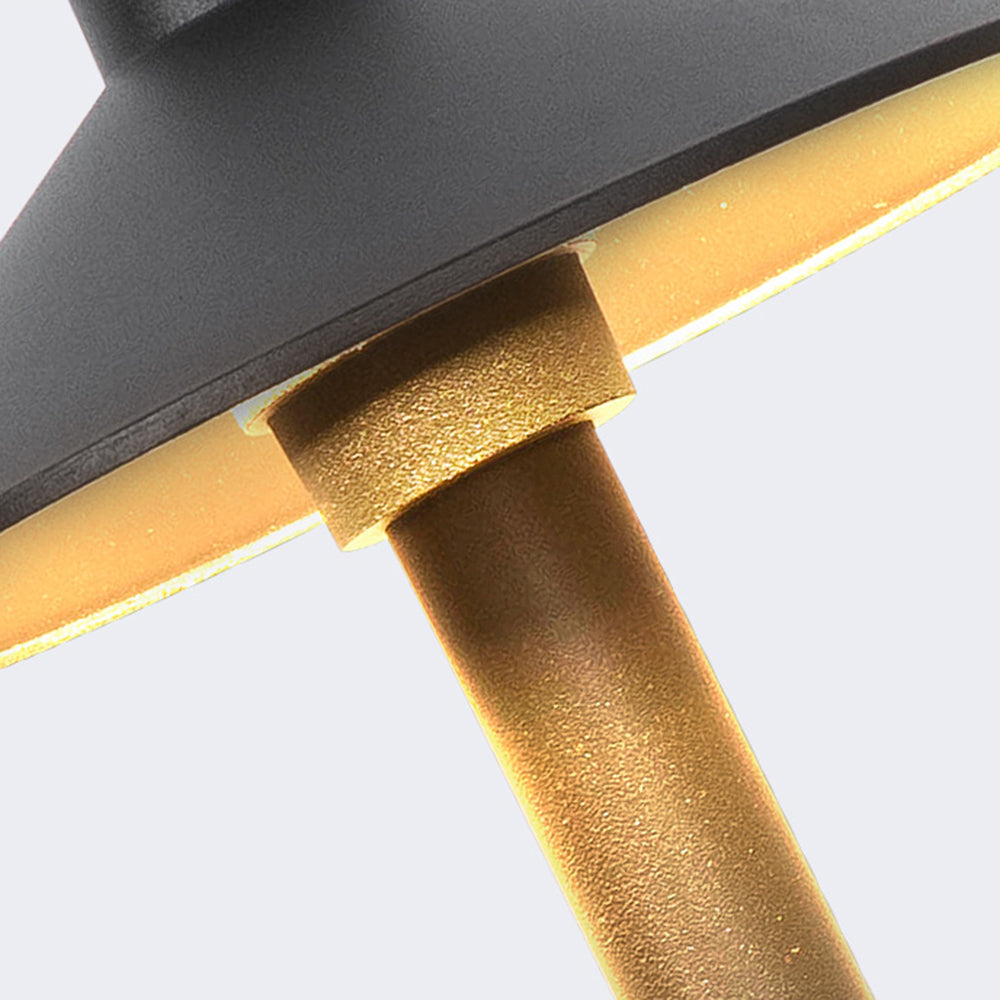 Outdoor Black Metal Pathway Light – Modern