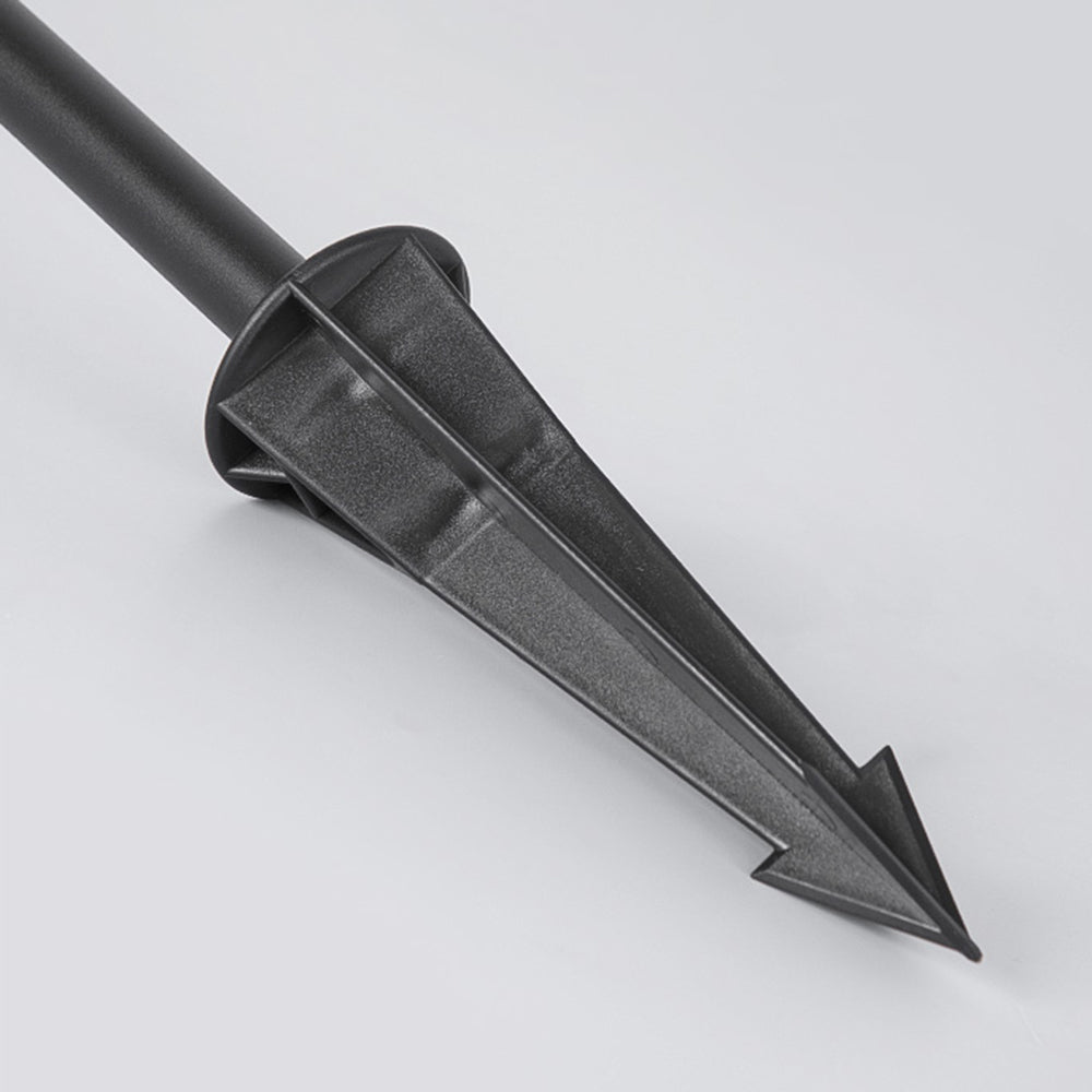 Outdoor Black Metal Pathway Light – Modern