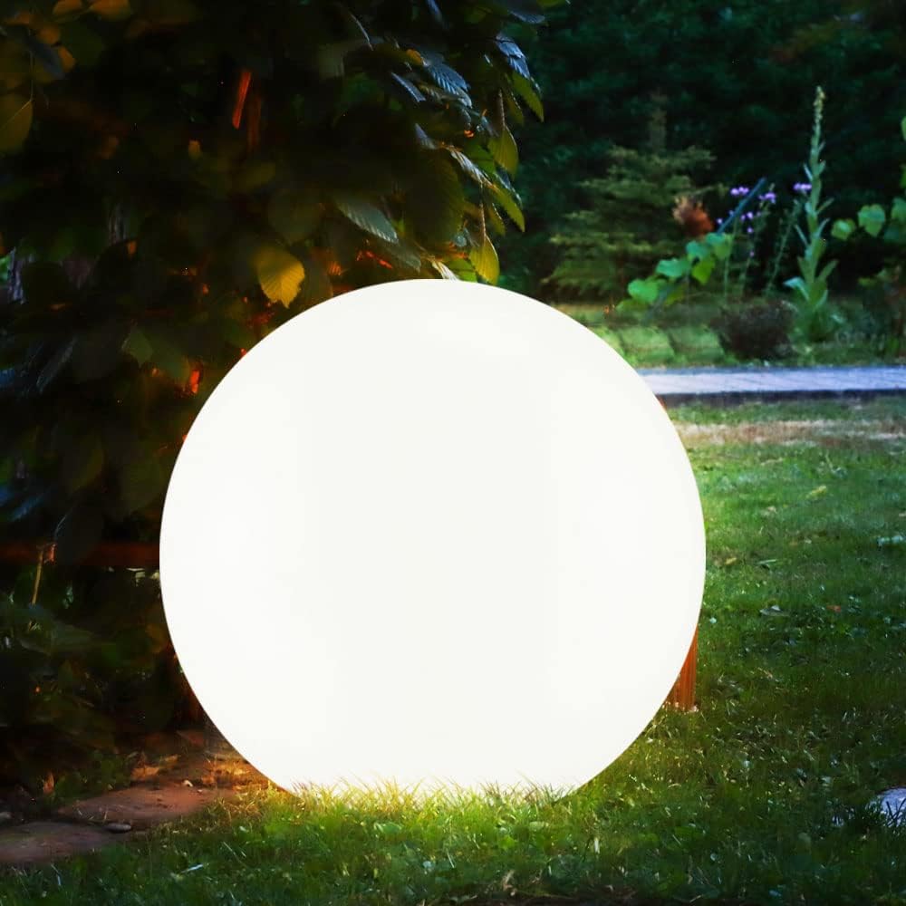 Outdoor Dual-Round Acrylic Landscape Light