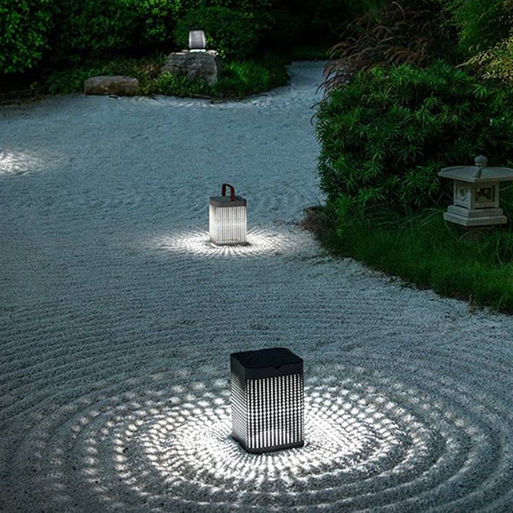 Outdoor Lantern Light – Rustic Metal Glow