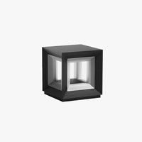 Outdoor Minimalist-Style Post & Pier Light