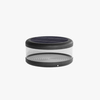 Outdoor Modern Black Metal Post-Pier Light