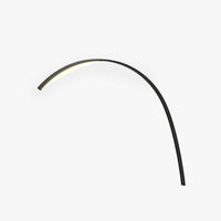 Outdoor Modern Landscape Light – Curved Reeds