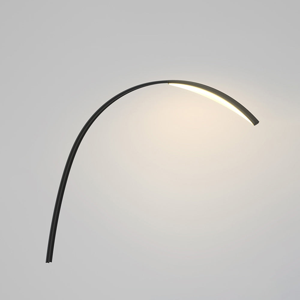 Outdoor Modern Landscape Light – Curved Reeds