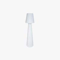 Outdoor Remote-Control Modern White Acrylic Lamp