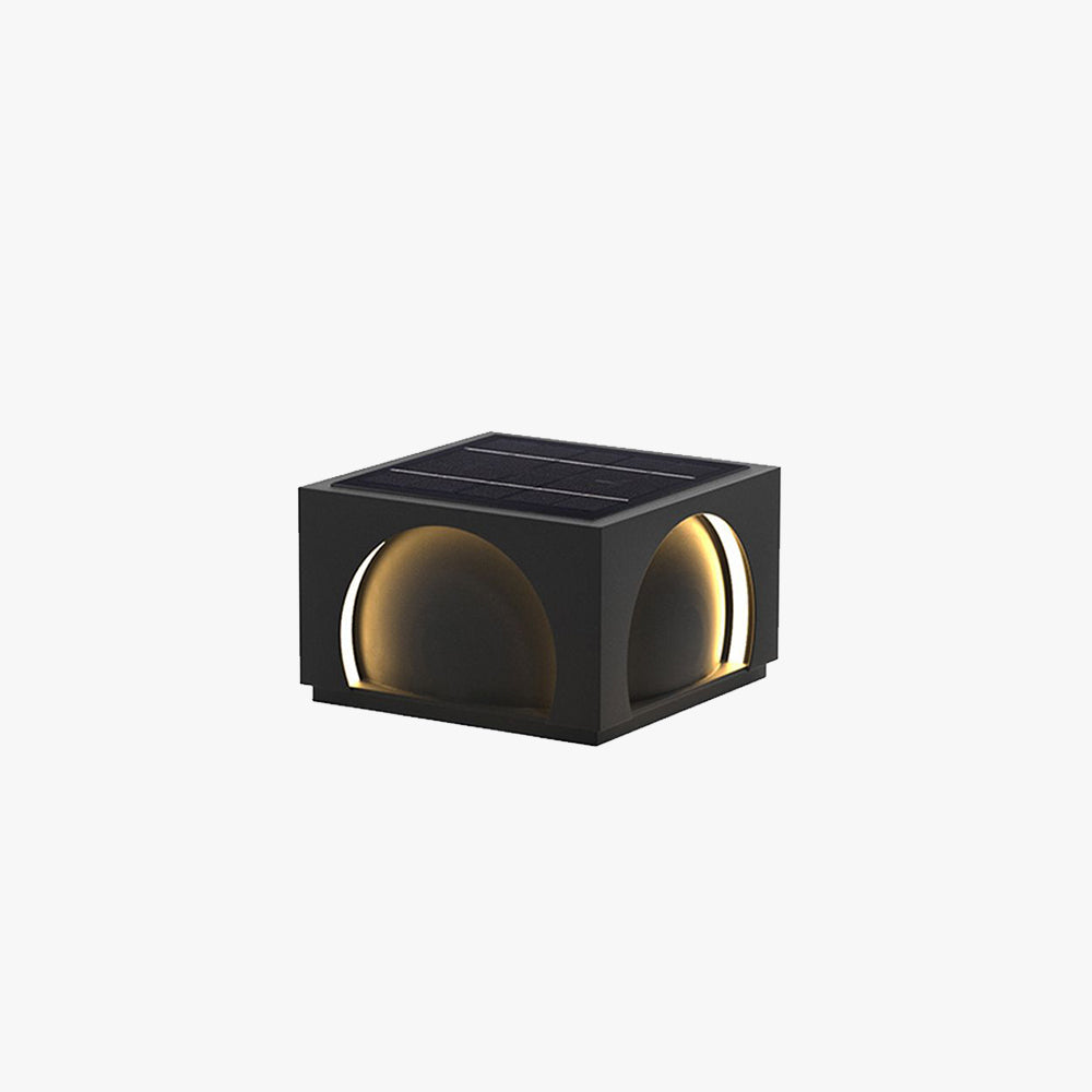 Outdoor: Solar-Powered Post & Pier Light