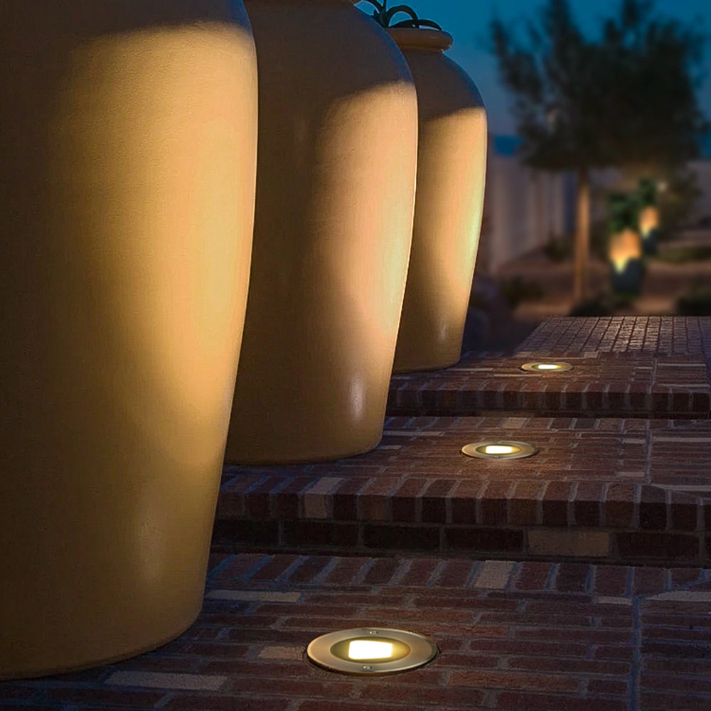Outdoor Recessed Step Light – Subtle-Ambience