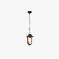 Retro Outdoor Ceiling Light – Black Bronze