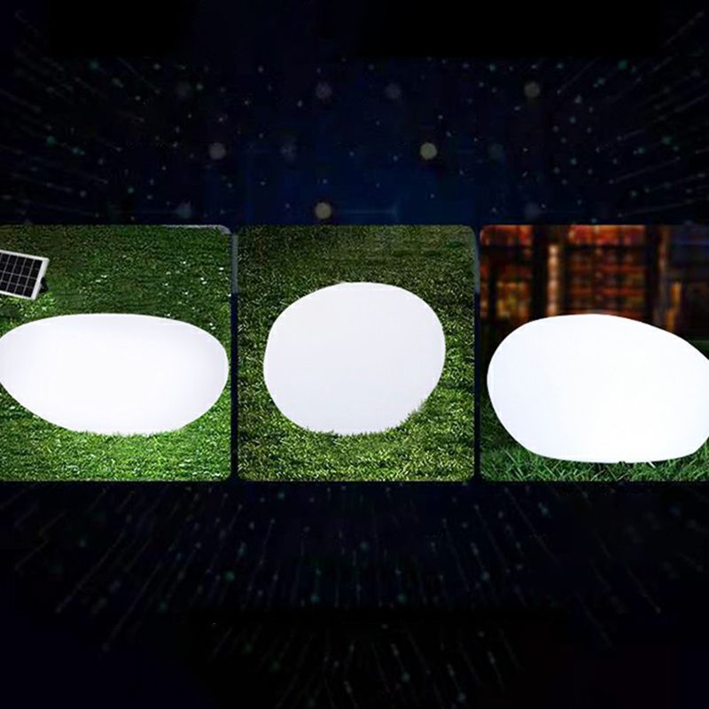 Sleek Modern Outdoor Pebble Garden Ornament