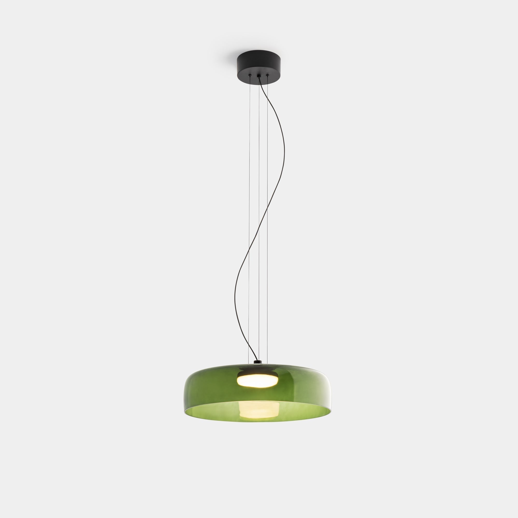 Sleek Pendant Light & Adjustable Dome Shade