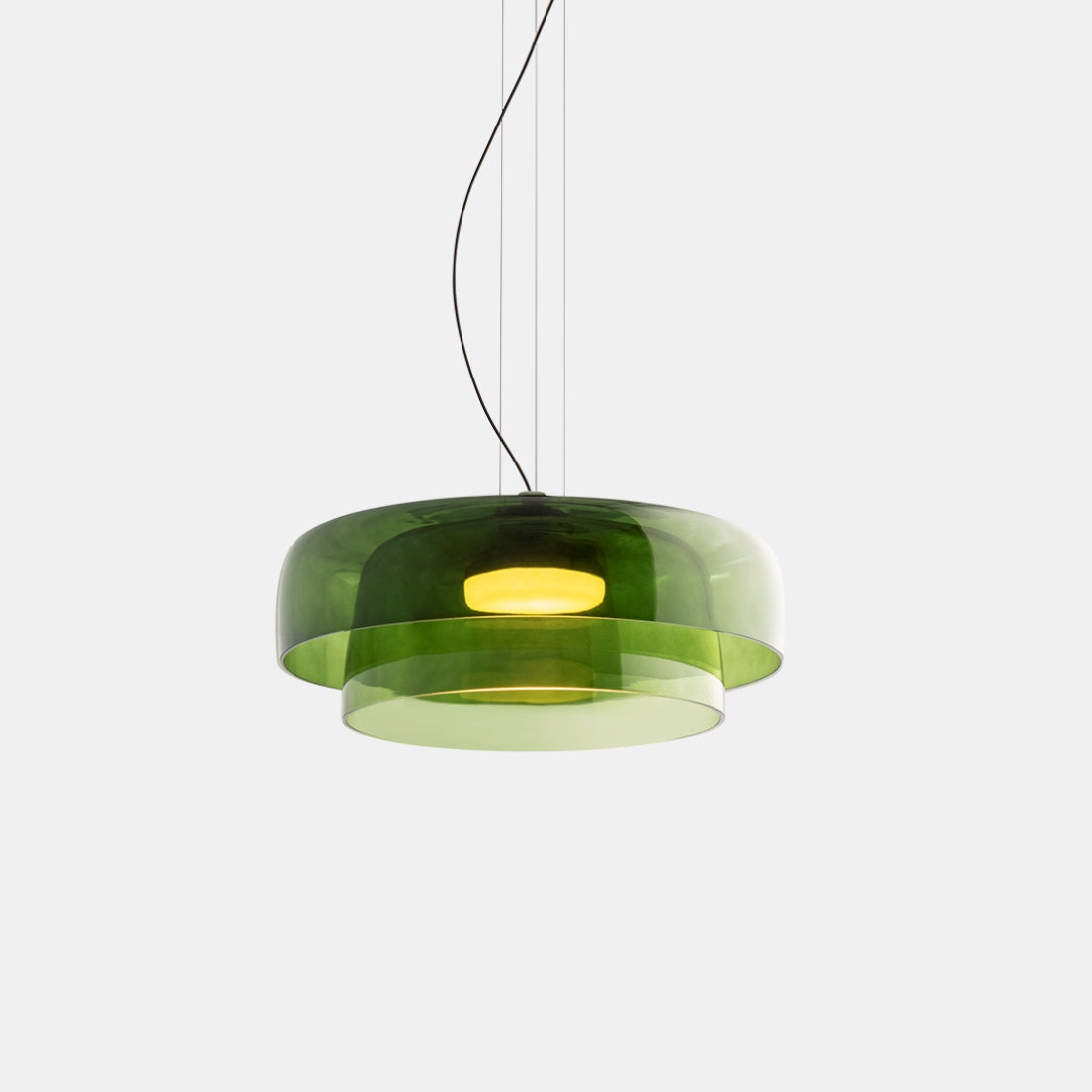 Sleek Pendant Light & Adjustable Dome Shade