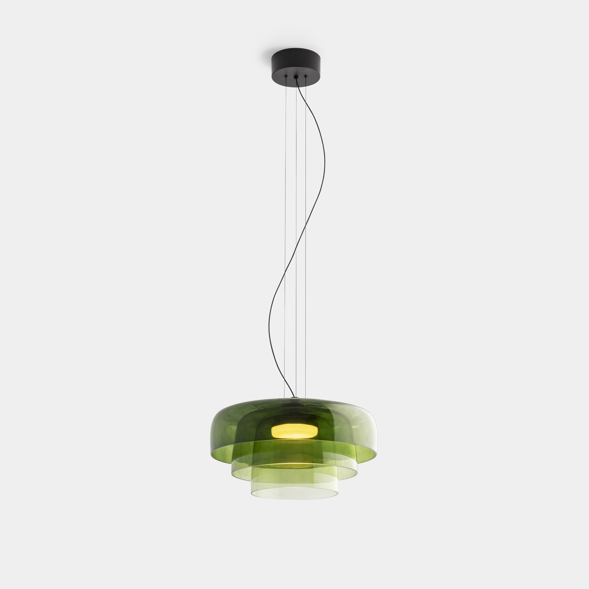Sleek Pendant Light & Adjustable Dome Shade