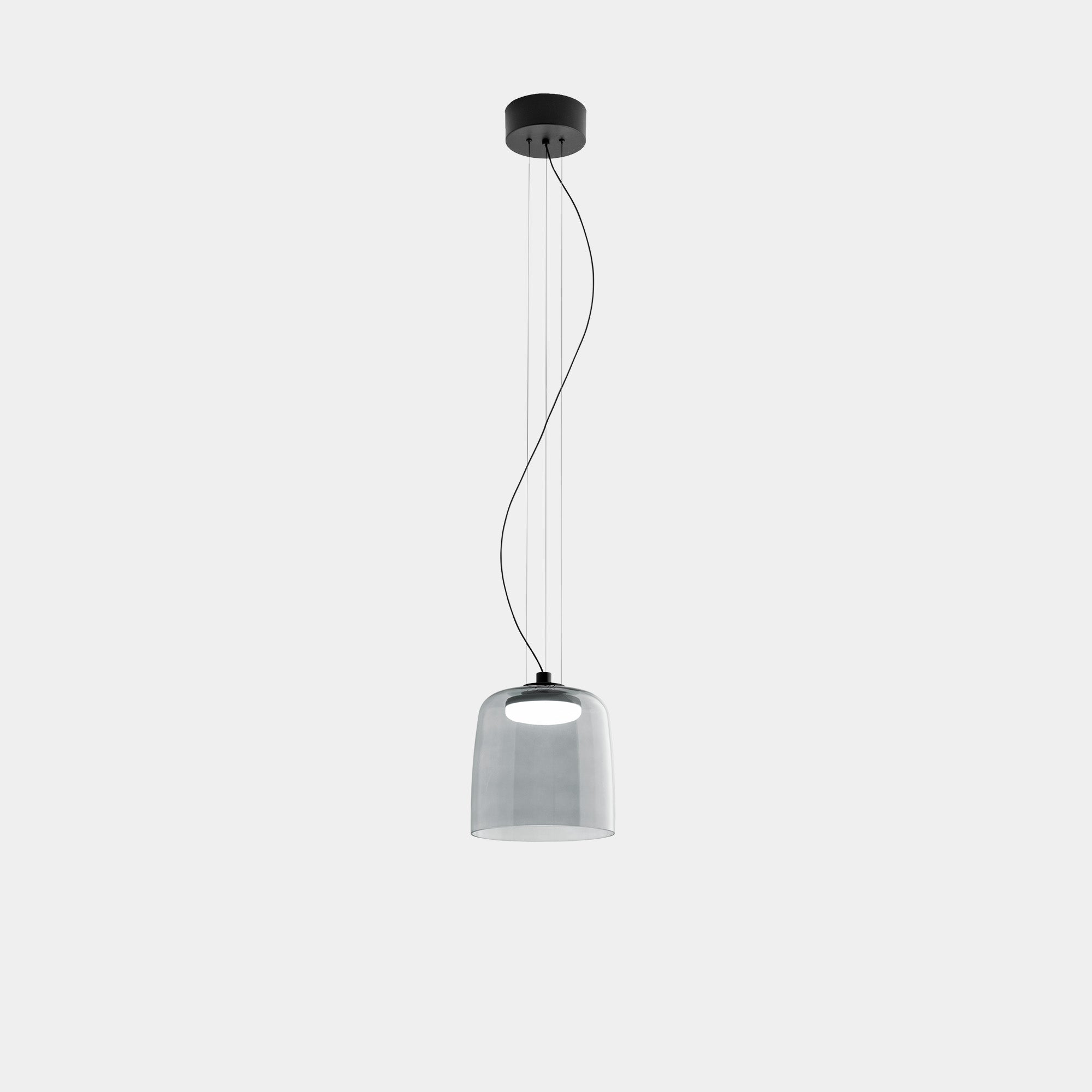 Sleek Pendant Light & Adjustable Dome Shade