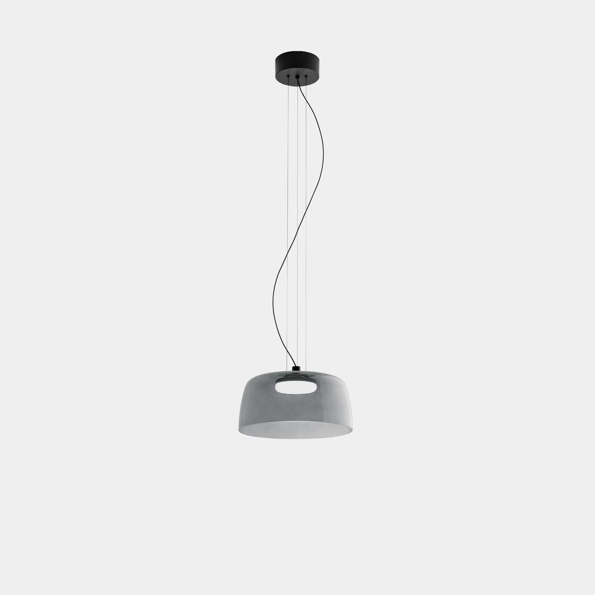 Sleek Pendant Light & Adjustable Dome Shade
