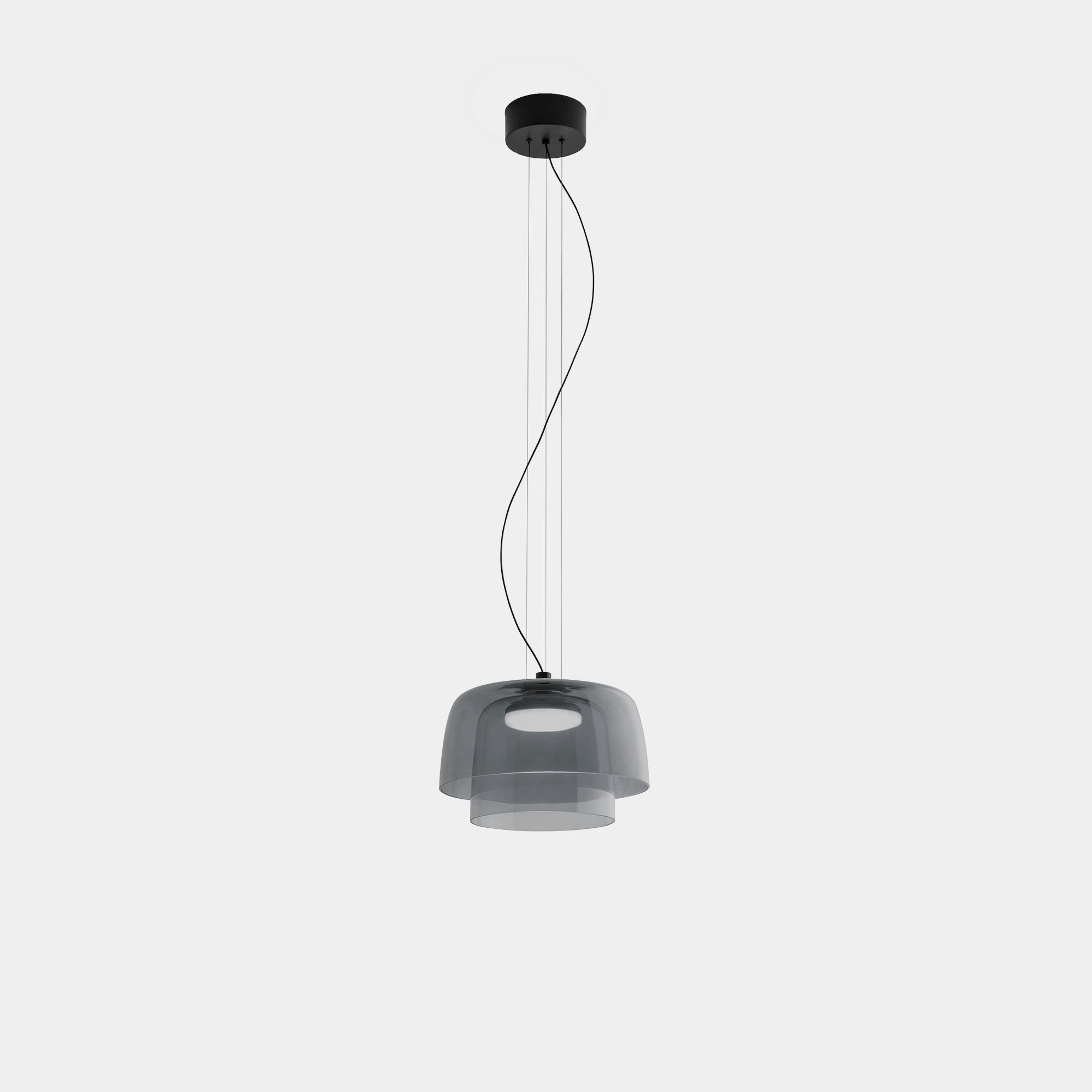 Sleek Pendant Light & Adjustable Dome Shade