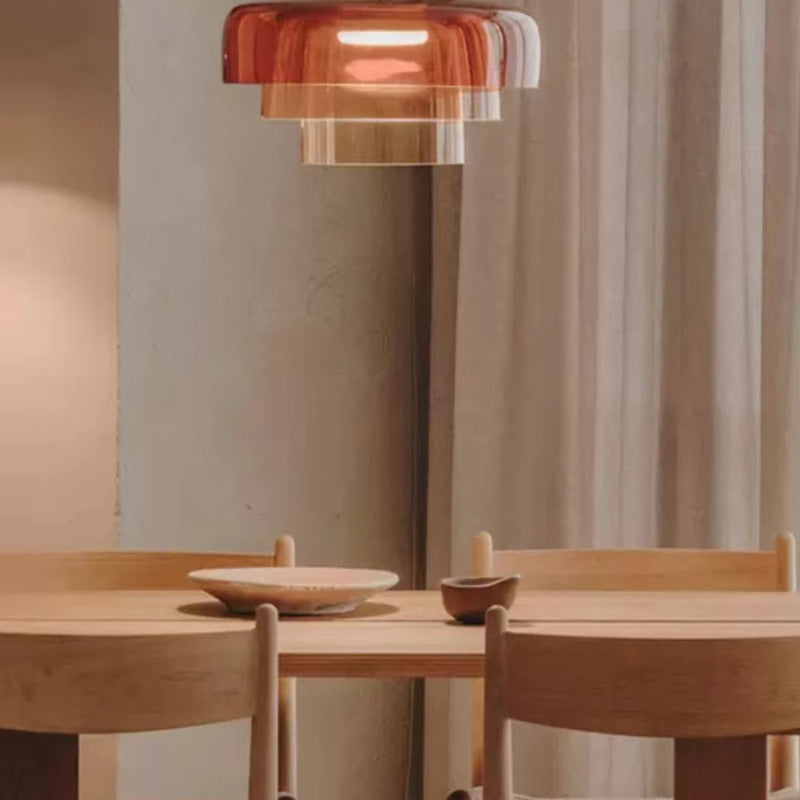 Sleek Pendant Light & Adjustable Dome Shade