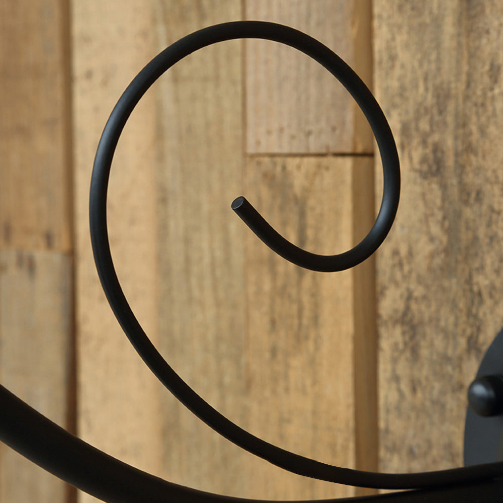 Vintage Cap-Shaped Outdoor Wall Lamp – Black or Antique Silver, Waterproof