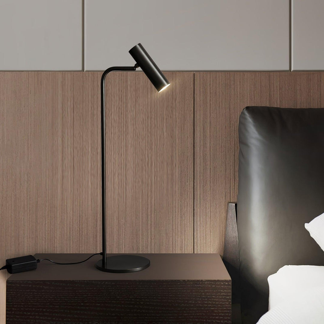 Adjustable Cylindrical Head Table Lamp