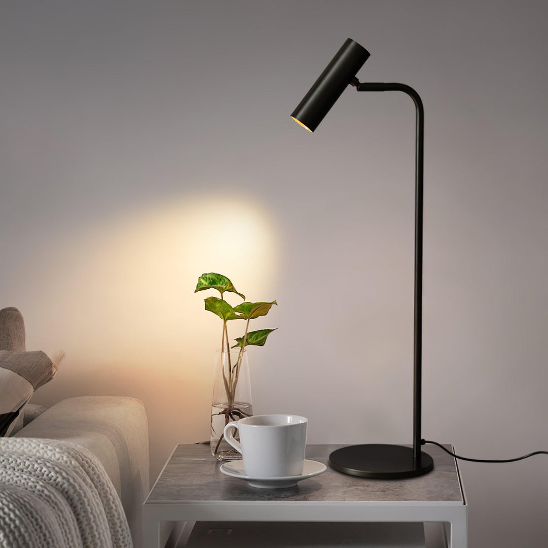 Adjustable Cylindrical Head Table Lamp