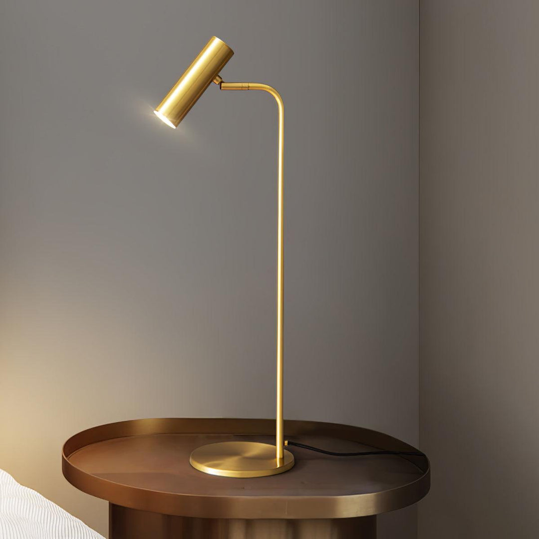 Adjustable Cylindrical Head Table Lamp