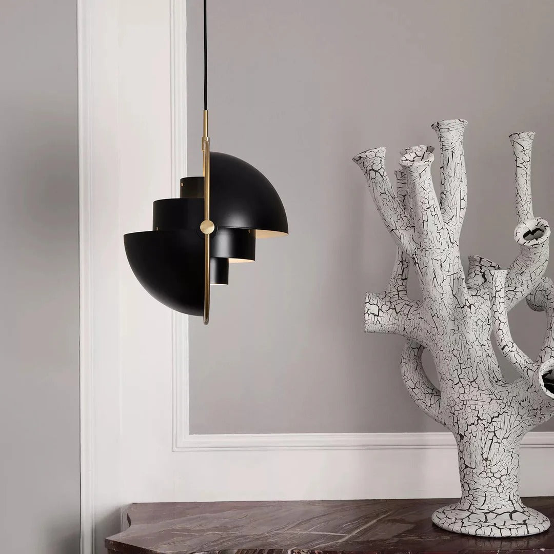 Bauhaus Adjustable Hemispherical Pendant Lamp