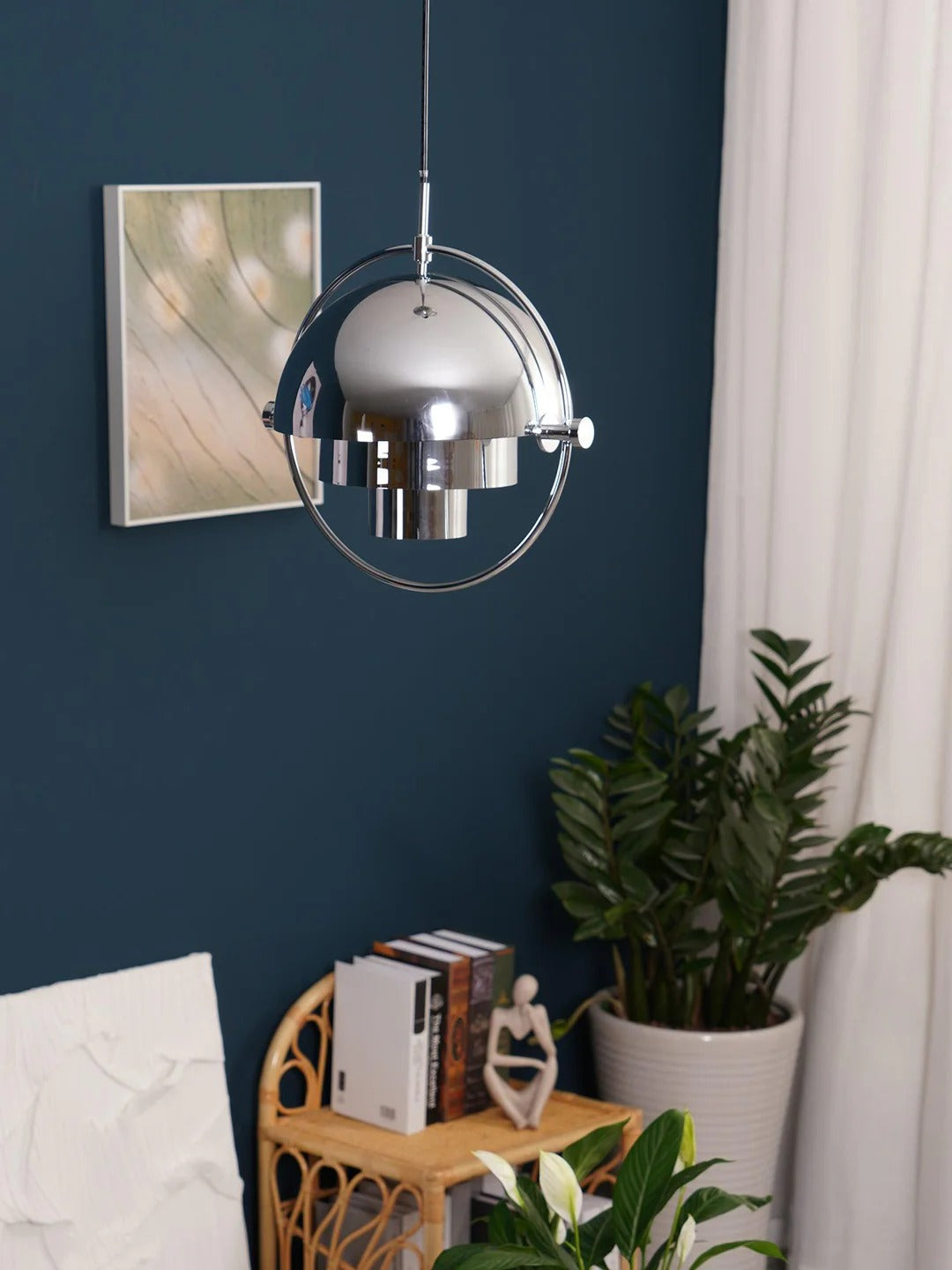Bauhaus Adjustable Hemispherical Pendant Lamp