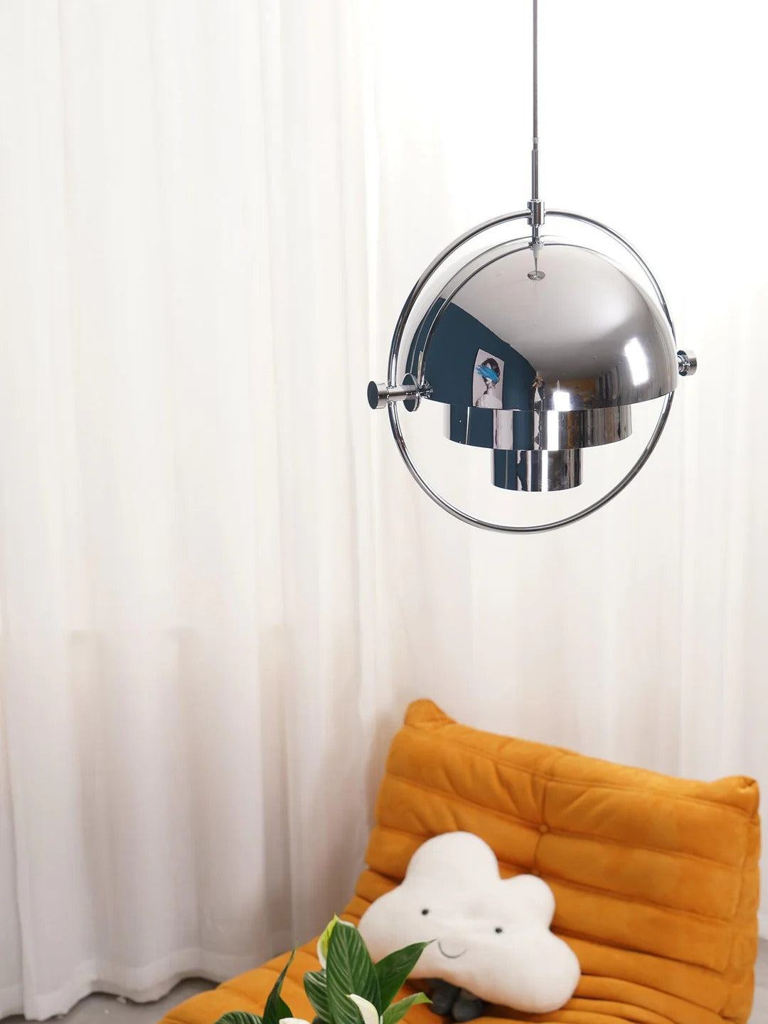 Bauhaus Adjustable Hemispherical Pendant Lamp