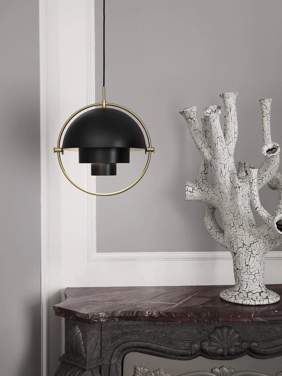 Bauhaus Adjustable Hemispherical Pendant Lamp