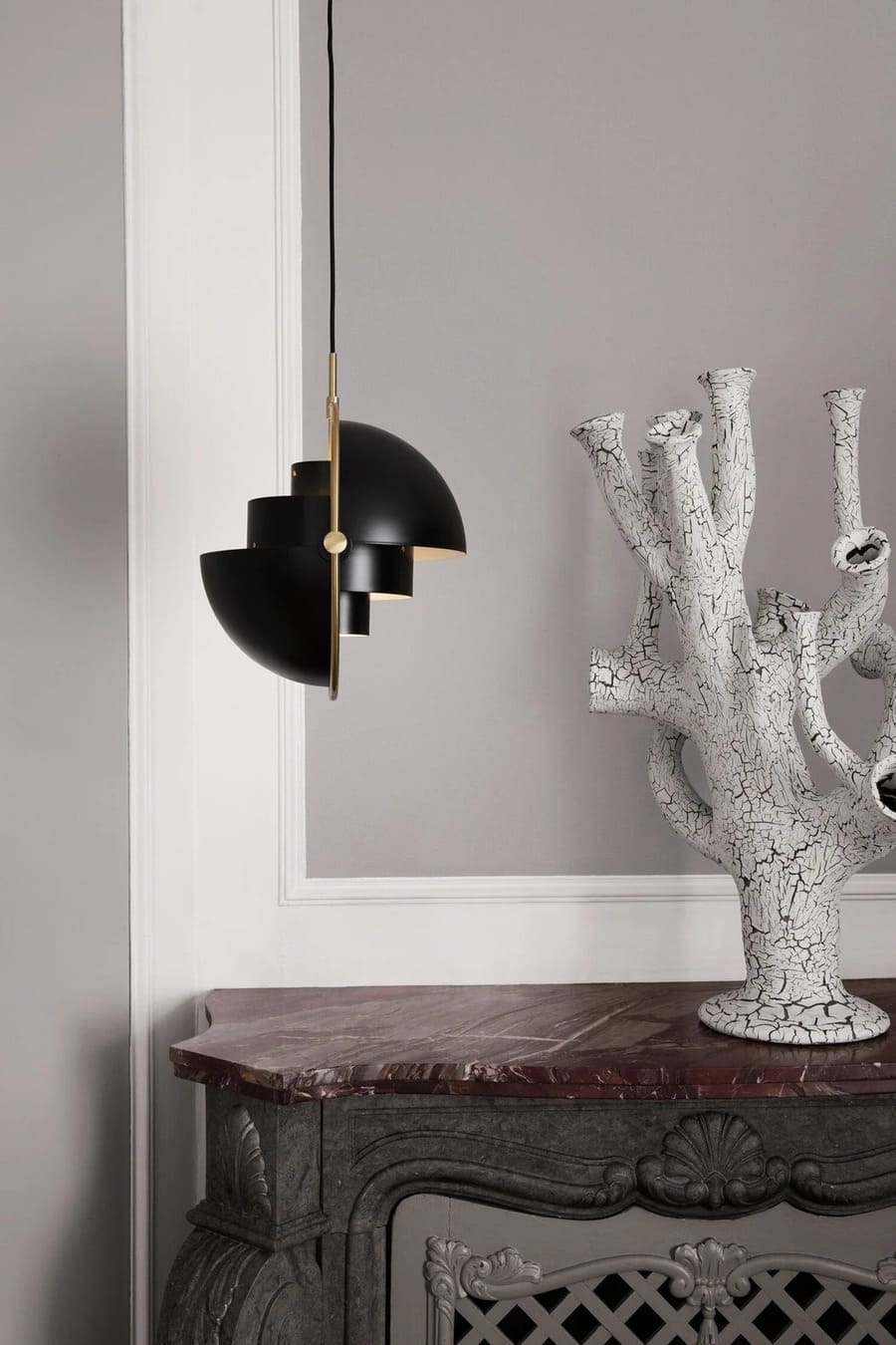 Bauhaus Adjustable Hemispherical Pendant Lamp
