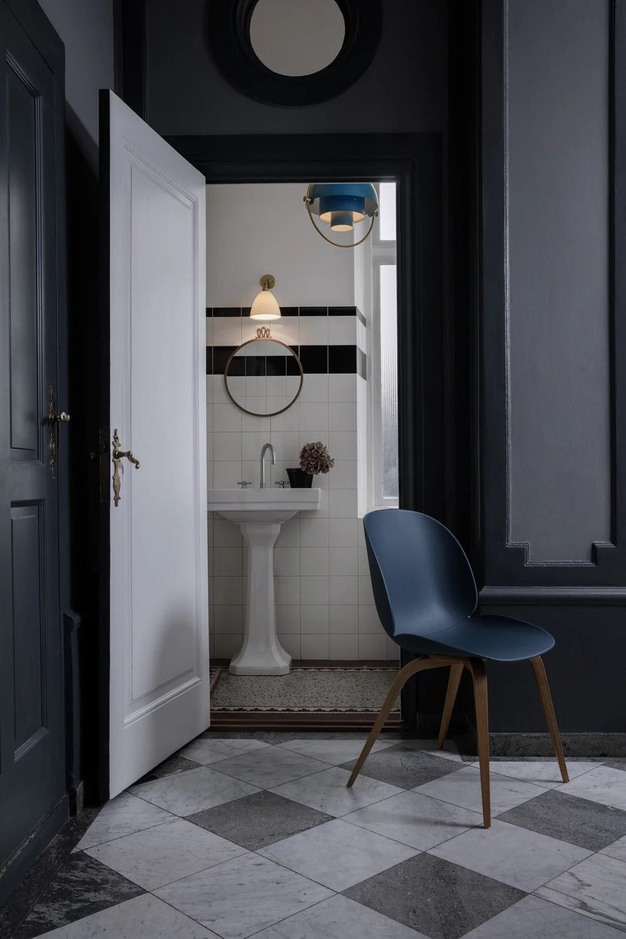 Bauhaus Adjustable Hemispherical Pendant Lamp