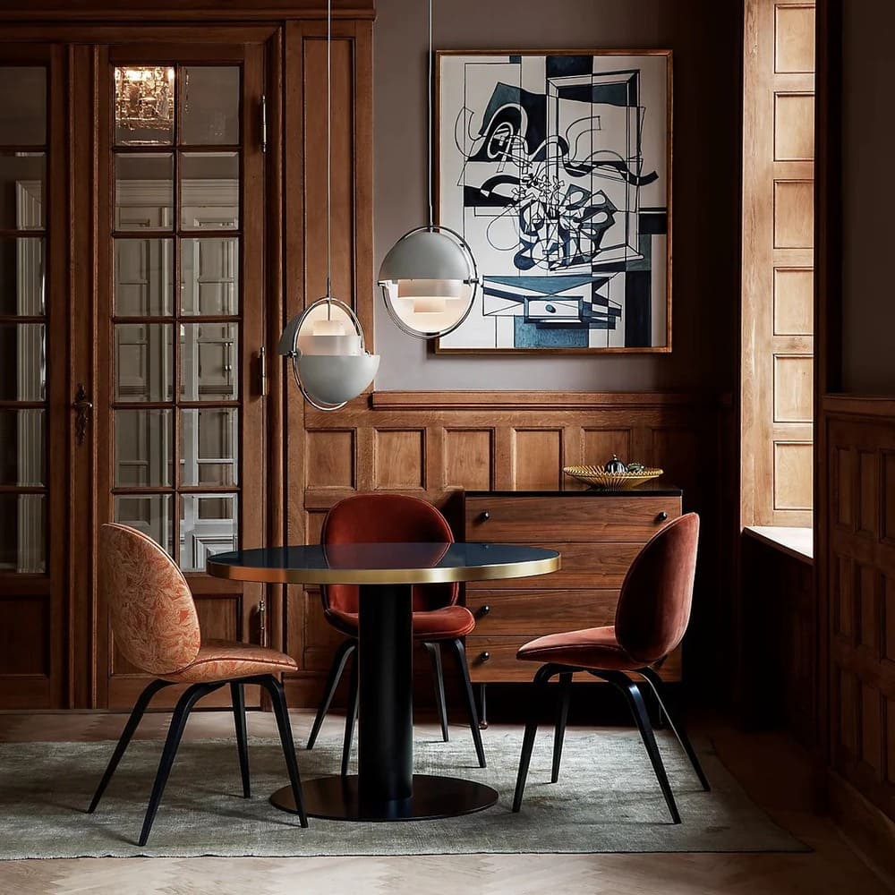 Bauhaus Adjustable Hemispherical Pendant Lamp