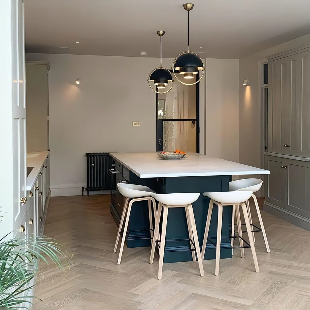 Bauhaus Adjustable Hemispherical Pendant Lamp