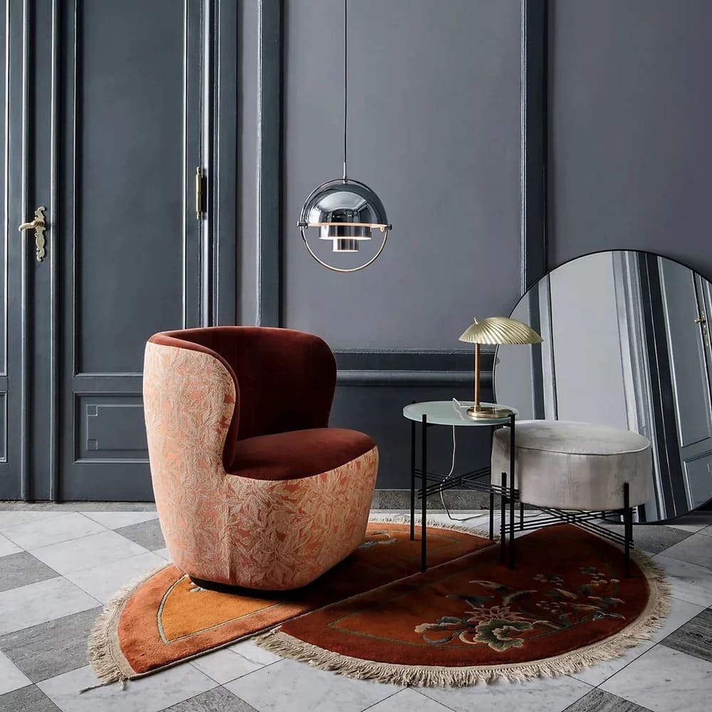 Bauhaus Adjustable Hemispherical Pendant Lamp