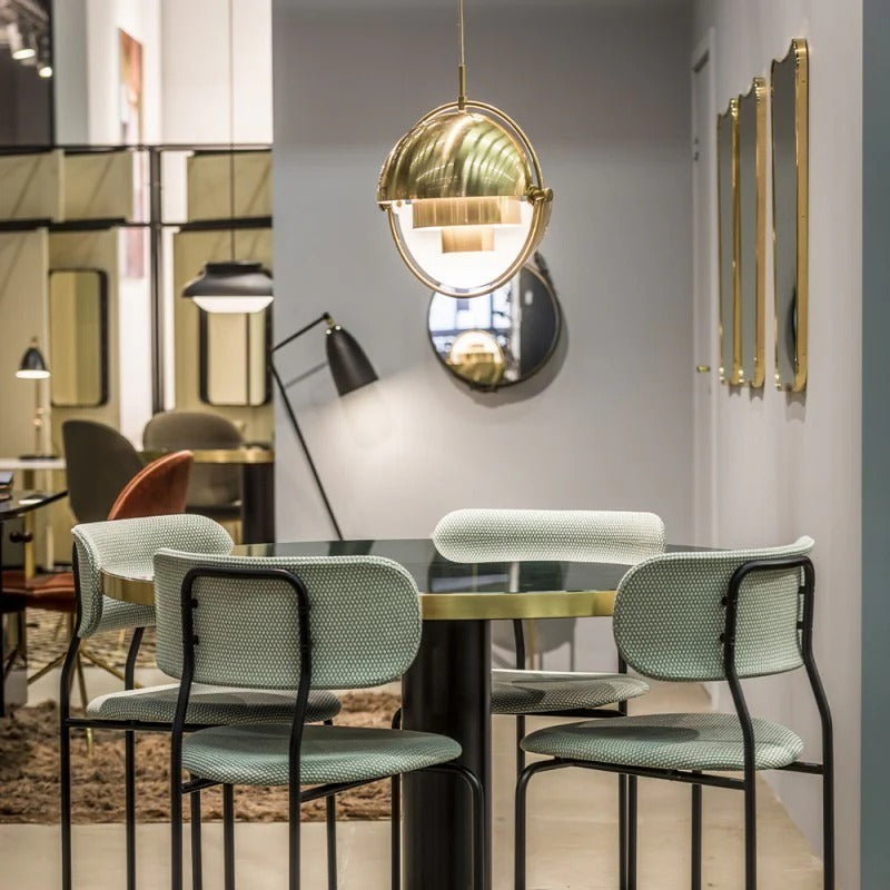 Bauhaus Adjustable Hemispherical Pendant Lamp