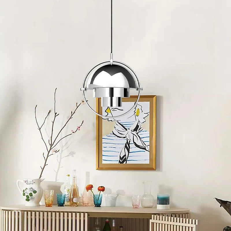Bauhaus Adjustable Hemispherical Pendant Lamp