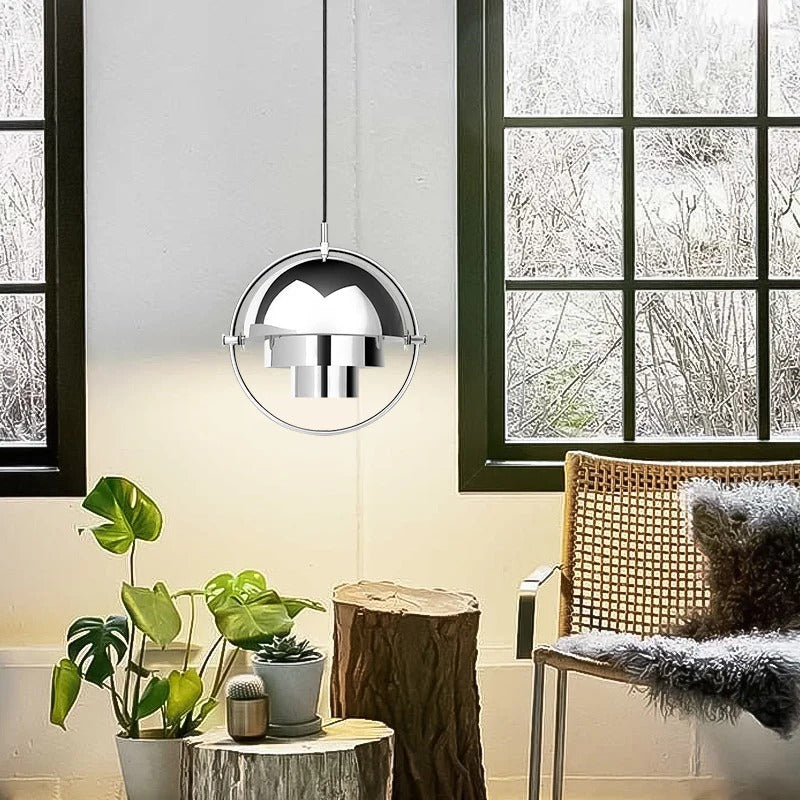 Bauhaus Adjustable Hemispherical Pendant Lamp