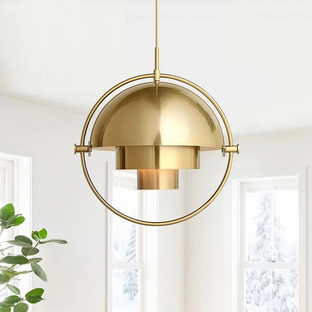 Bauhaus Adjustable Hemispherical Pendant Lamp