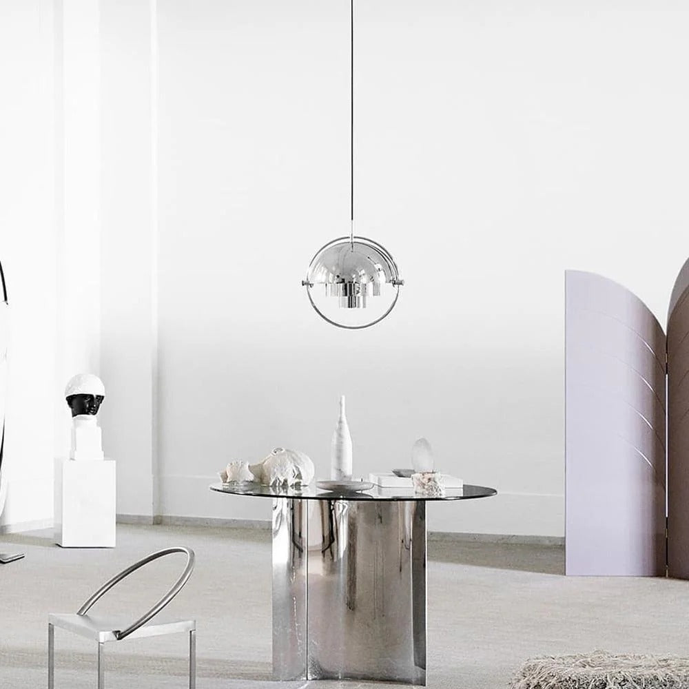 Bauhaus Adjustable Hemispherical Pendant Lamp