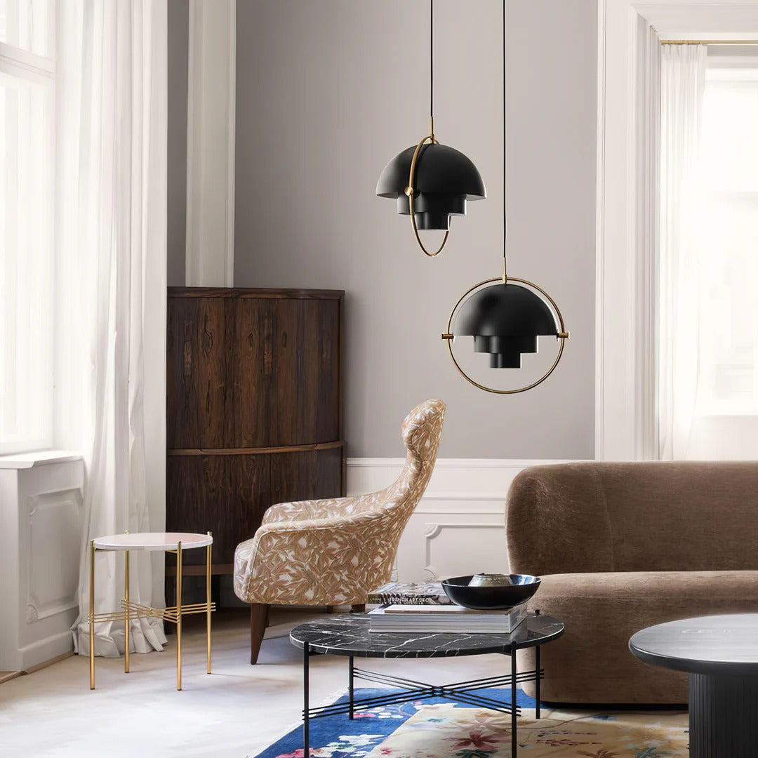 Bauhaus Adjustable Hemispherical Pendant Lamp
