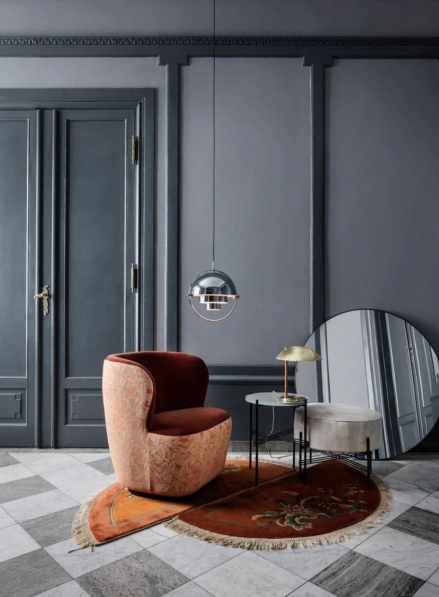 Bauhaus Adjustable Hemispherical Pendant Lamp