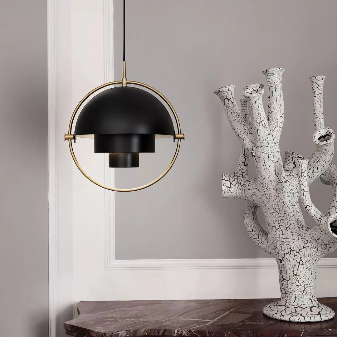 Bauhaus Adjustable Hemispherical Pendant Lamp