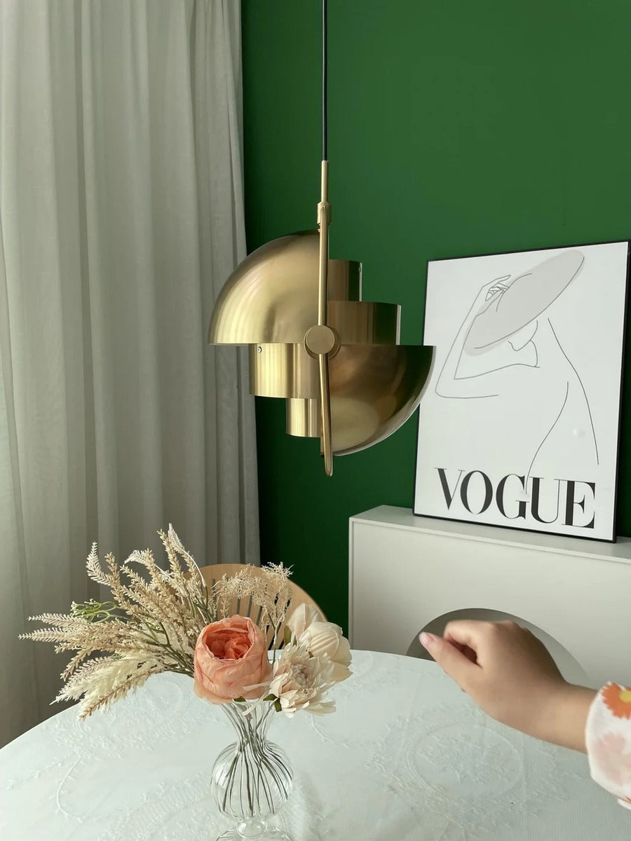 Bauhaus Adjustable Hemispherical Pendant Lamp