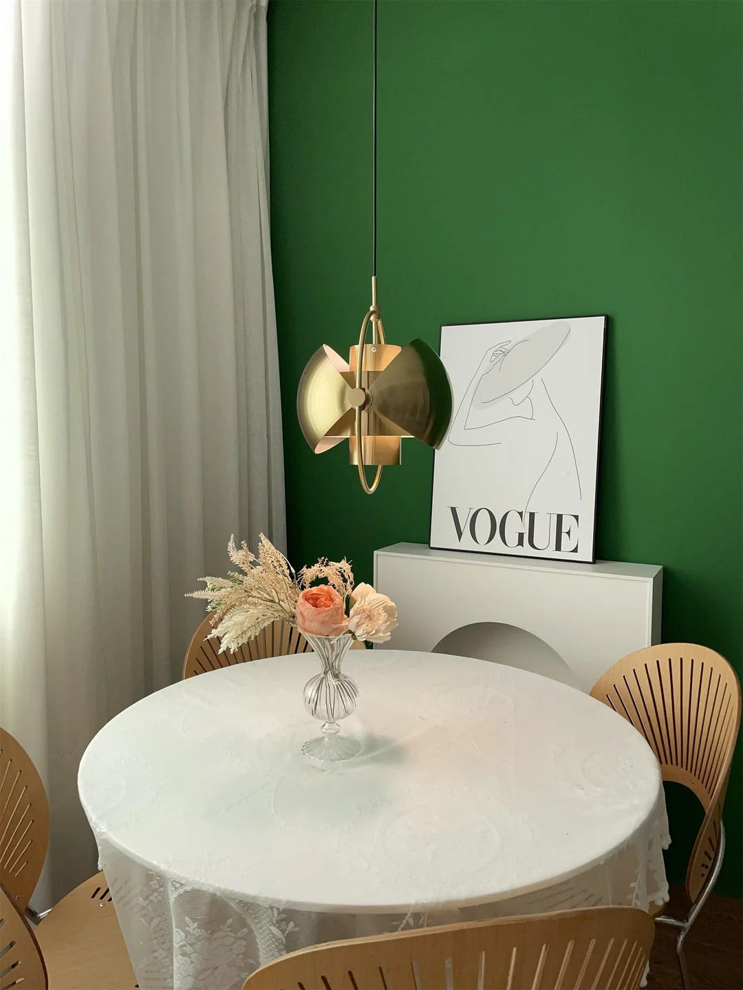 Bauhaus Adjustable Hemispherical Pendant Lamp