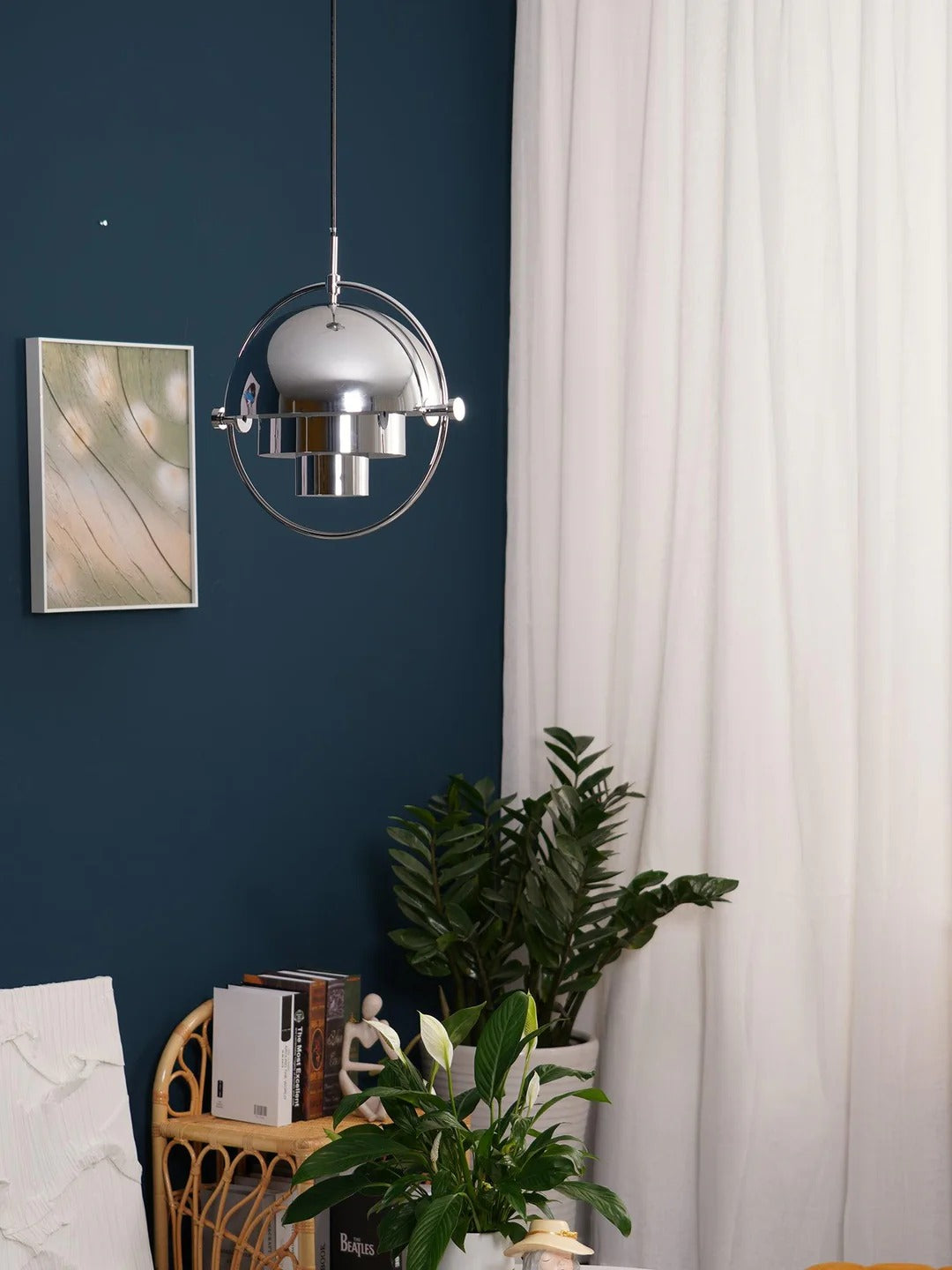 Bauhaus Adjustable Hemispherical Pendant Lamp