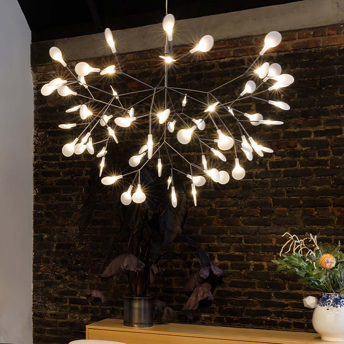 Black Firefly Chandelier - Modern Design