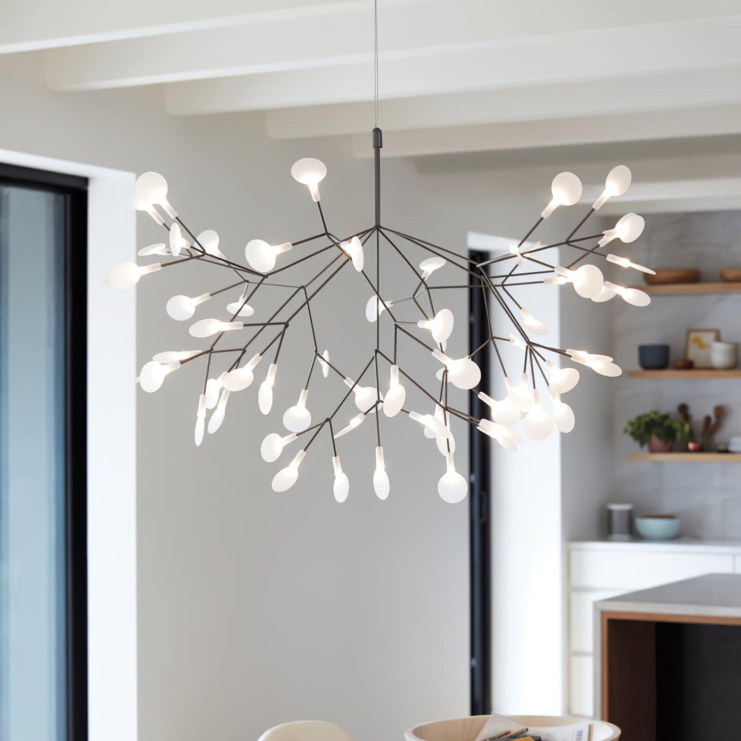 Black Firefly Chandelier - Modern Design