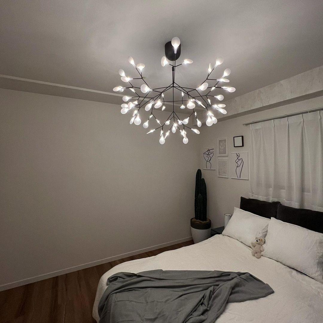 Black Firefly Chandelier - Modern Design