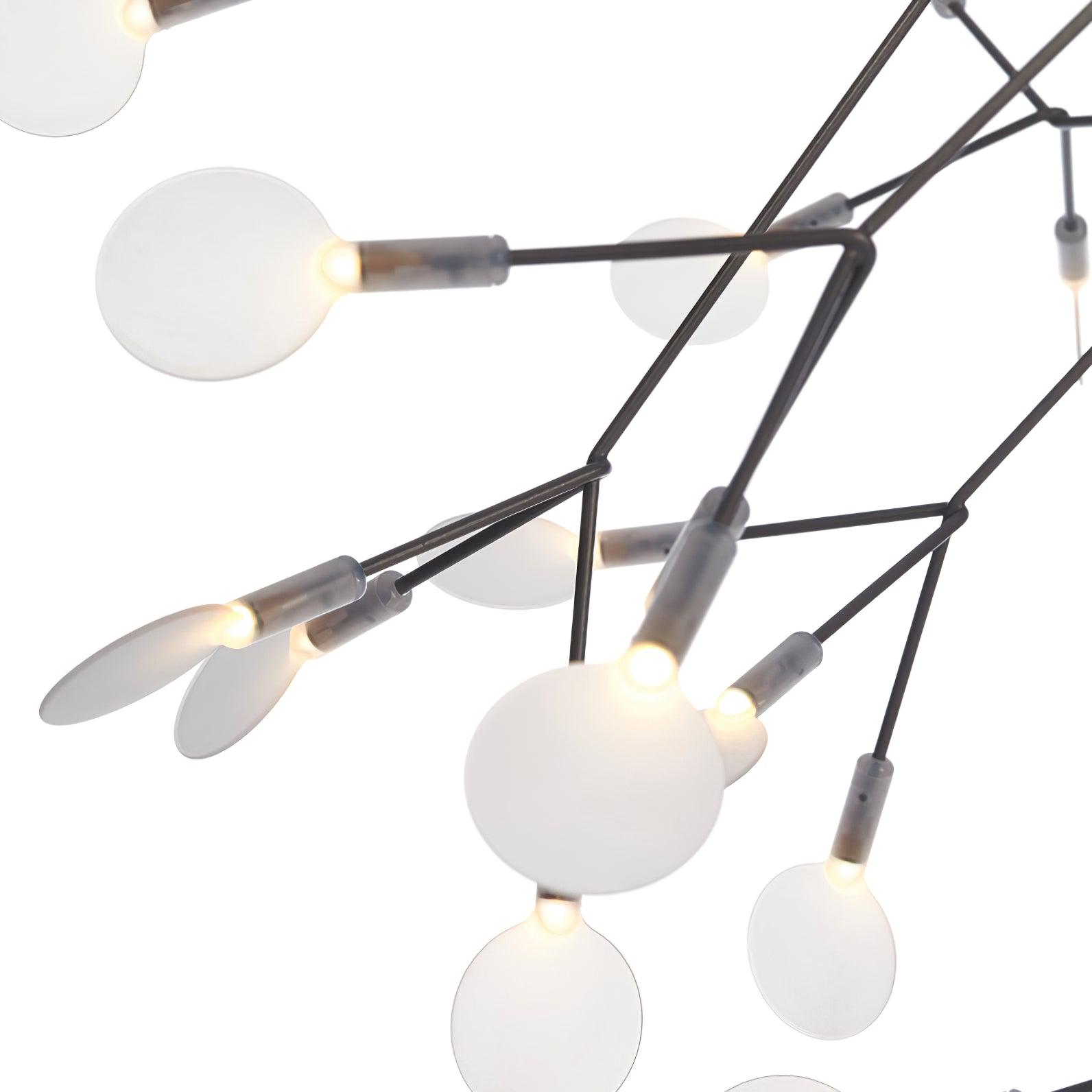 Black Firefly Chandelier - Modern Design