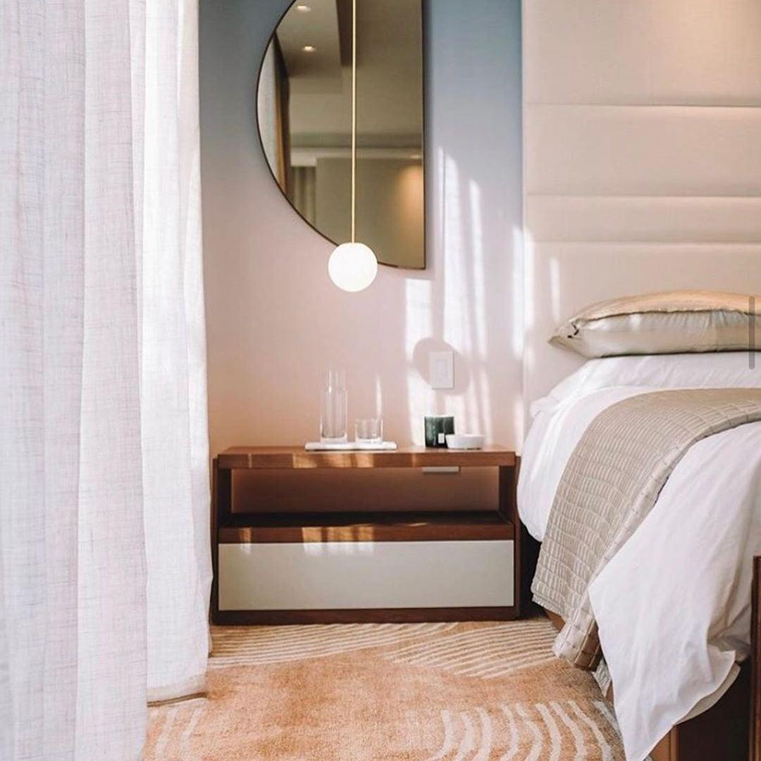 Brass Architectural Pendant Light - Modern Globe Design